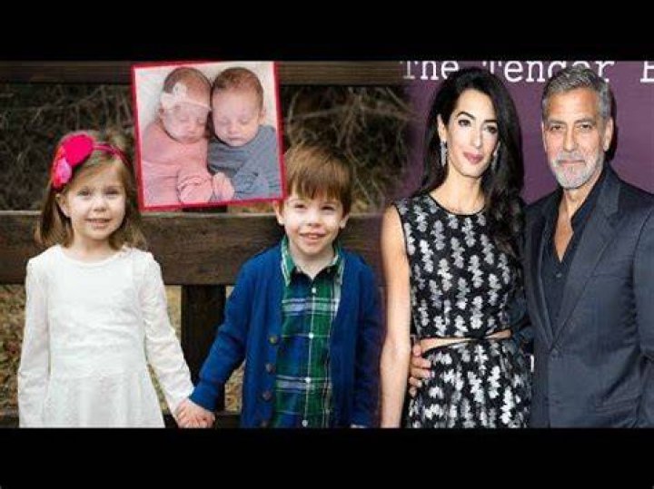 Capturing The Joy: George Clooney Twins Photos 2024
