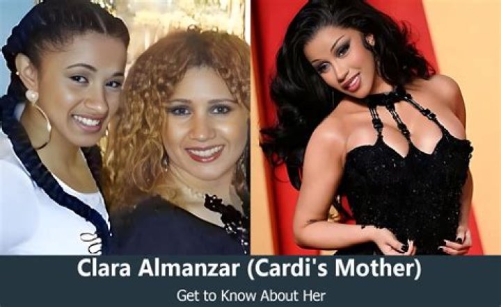 Cardi B Parents Clara Almanzar, Carlos Alman