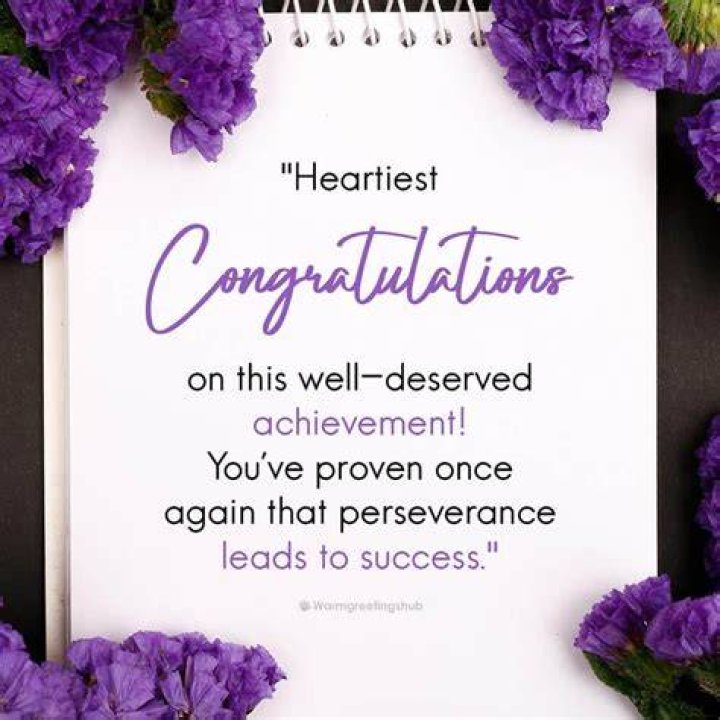 Celebrating Achievements: Well Done Friend