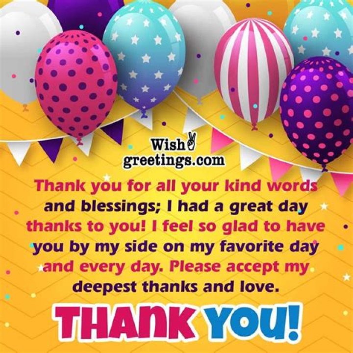 Celebrating Life: A Heartfelt Thanks For Wishing Birthday
