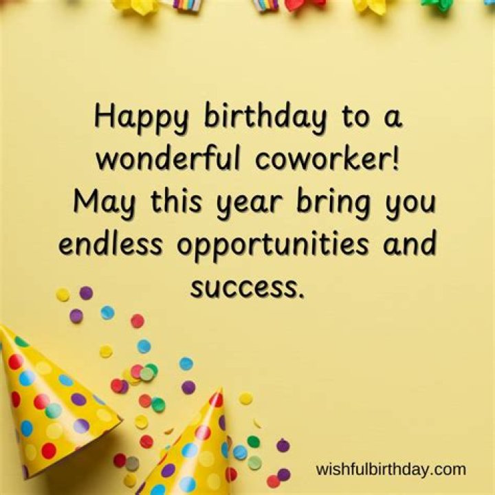 Celebrating The Special Day: Happy Birthday Coworker