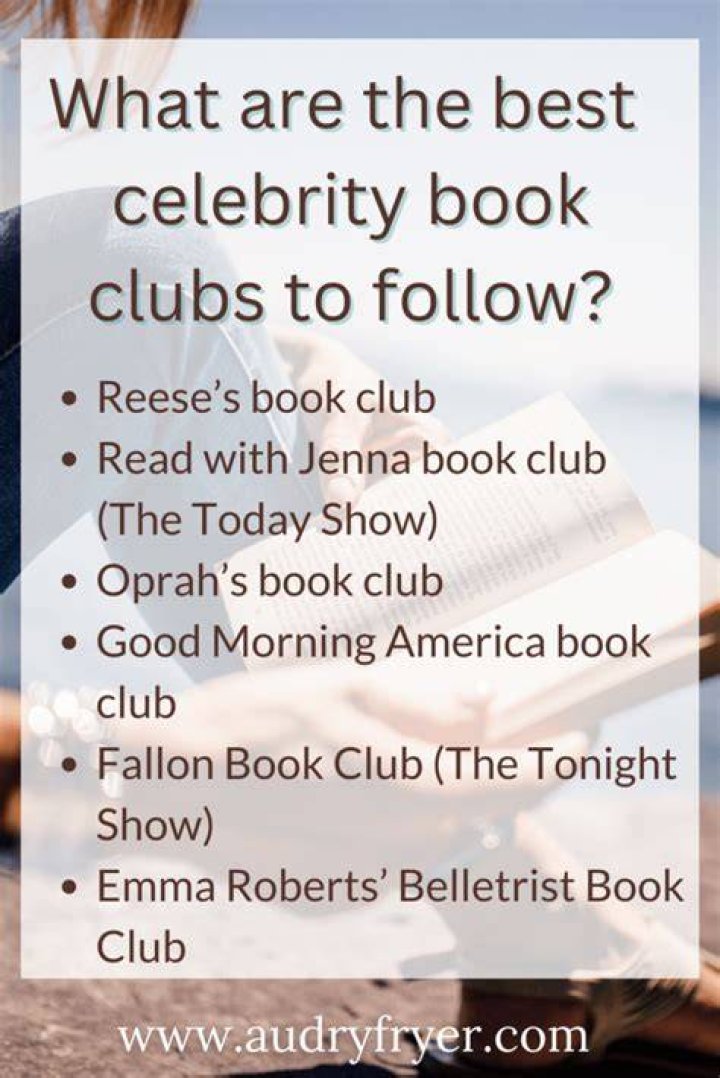 Celebrity Book Club Picks for April 2022 Book Club Chat