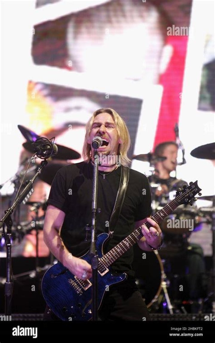 Chad Kroeger of Nickelback performs at the I Wireless Center on April