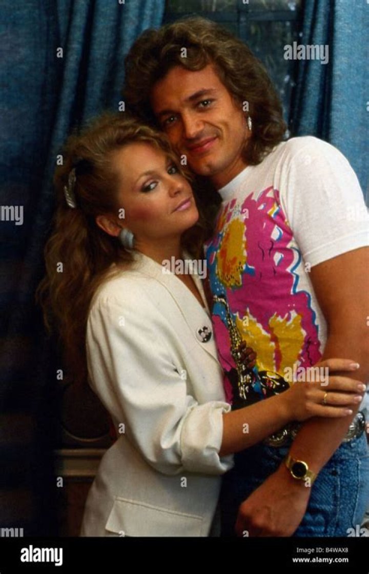 Charlene Tilton with her husband Nicky November 1986 Stock Photo Alamy