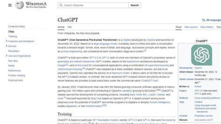 Chatgpt Wikipedia Riset