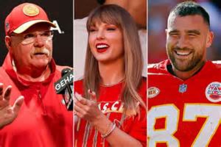 Chiefs Coach Andy Reid Says His Wife Took Pictures with Shirtless Jason