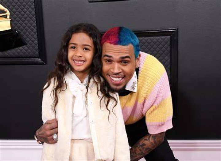 CHRIS BROWN AND DAUGHTER DO A CHARITY EVENT TOGETHER