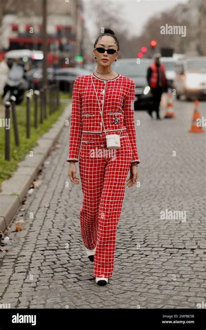 Chriselle Lim Arriving at Chanel Show in Pari 01/24/2023 &bull; CelebMafia