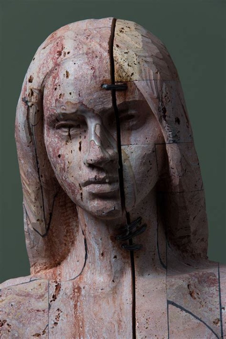 Christian Zucconi &mdash; Lodestone Portrait sculpture, Sculpture