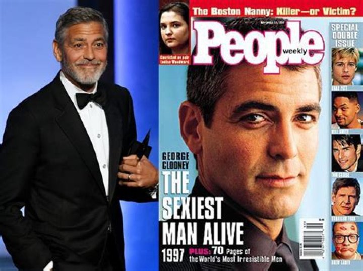 Clooney Sexiest Man Alive und politisches Gewissen Hollywoods