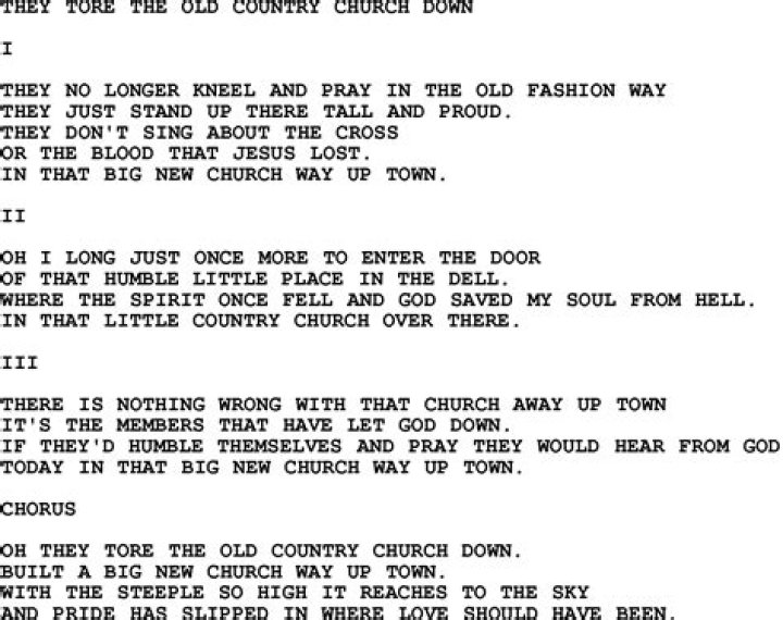 Country, Southern and Bluegrass Gospel Song Near The Cross lyrics