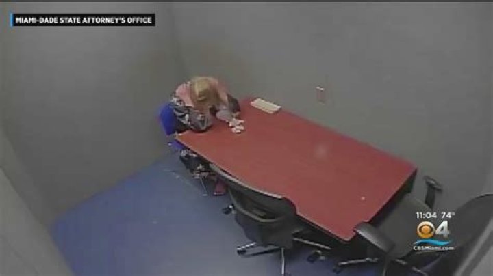 Courtney Clenney appears visibly shocked after learning boyfriend was