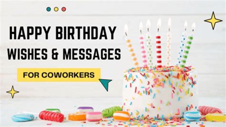 Creative Birthday Wishes Images For Your Coworker