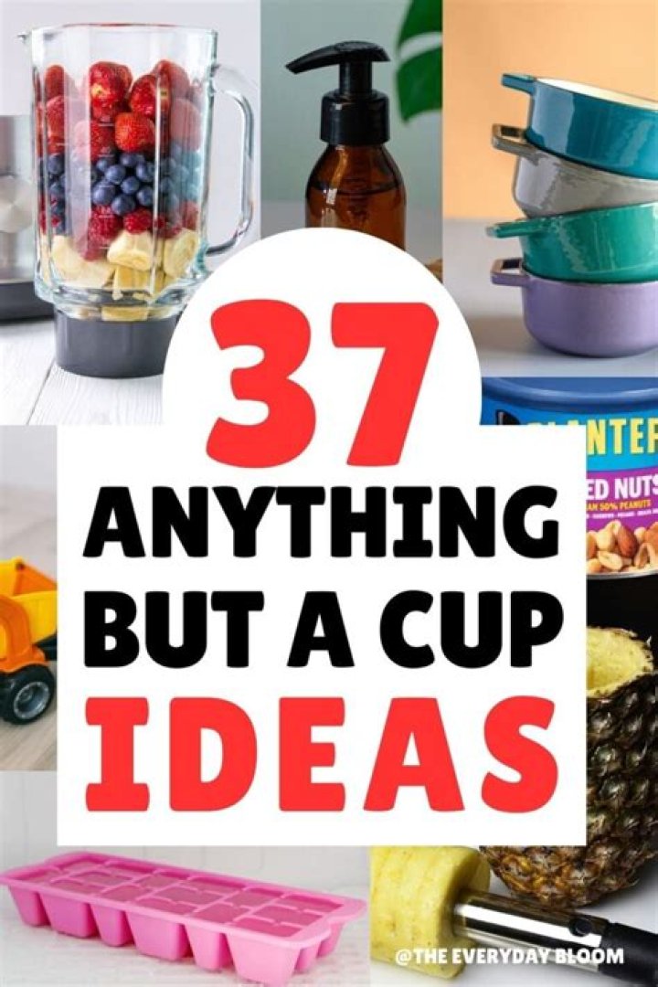 Creative Ways To Host An Anything But A Cup Party