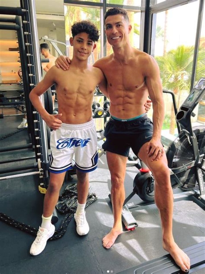 Cristiano Ronaldo Jr. Following in His Father's Footsteps