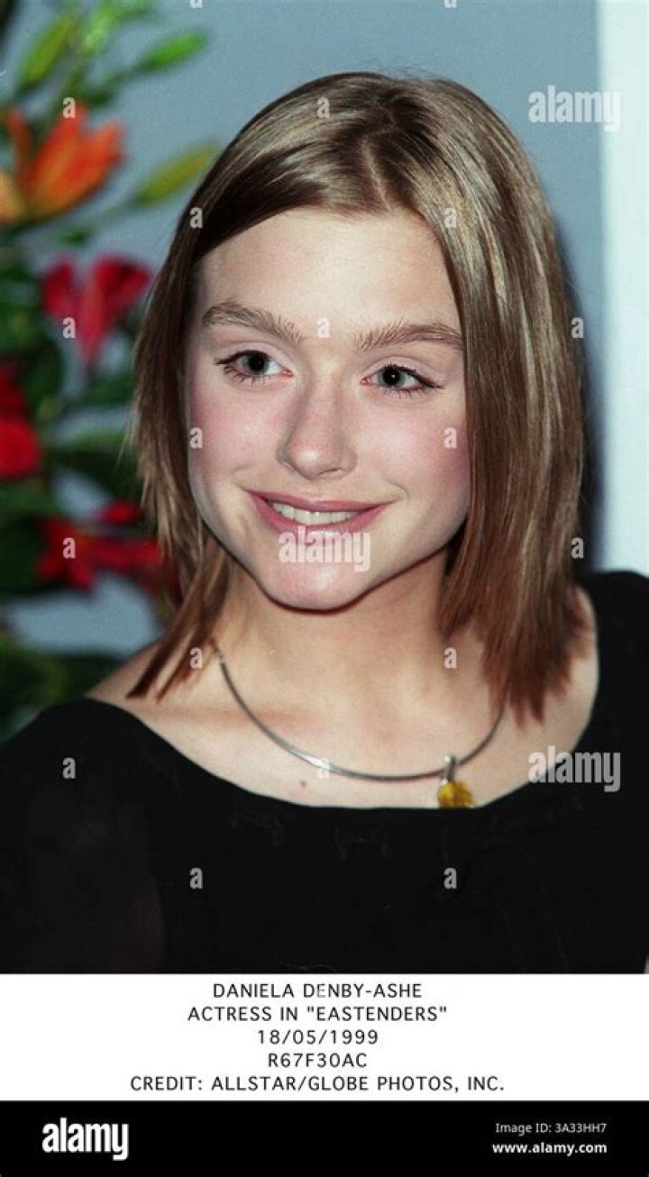 Daniella Denby Ashe actress from Eastenders Stock Photo Alamy