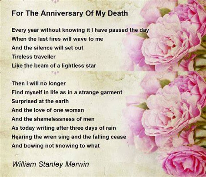 Death anniversary Poems