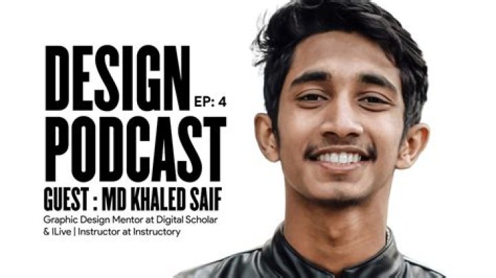 Design Podcast with MD Khaled Saif Episode 4 YouTube
