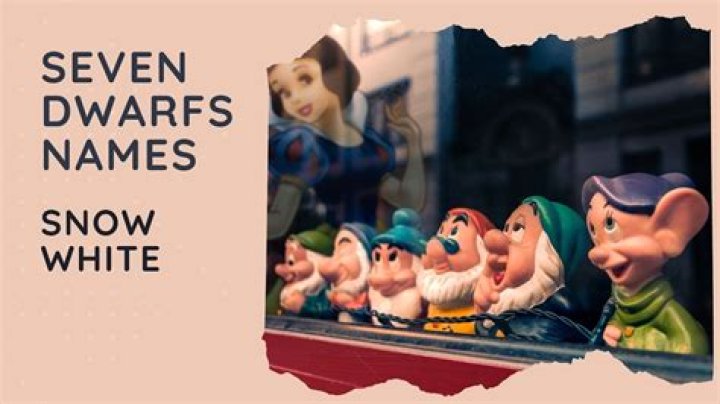 Discovering The Enchanting World Of Snow White's Seven Dwarfs: Names List Revealed