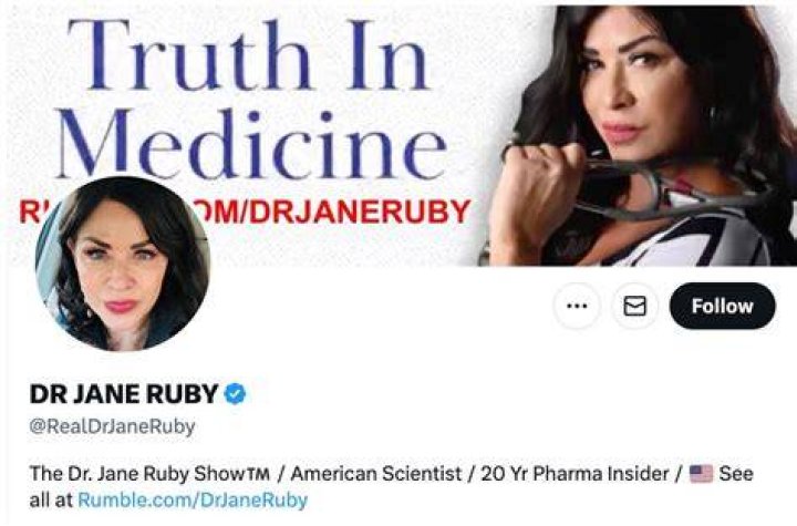 Dr. Jane Ruby Net Worth, Biography, Age, Height, Husband, Wiki