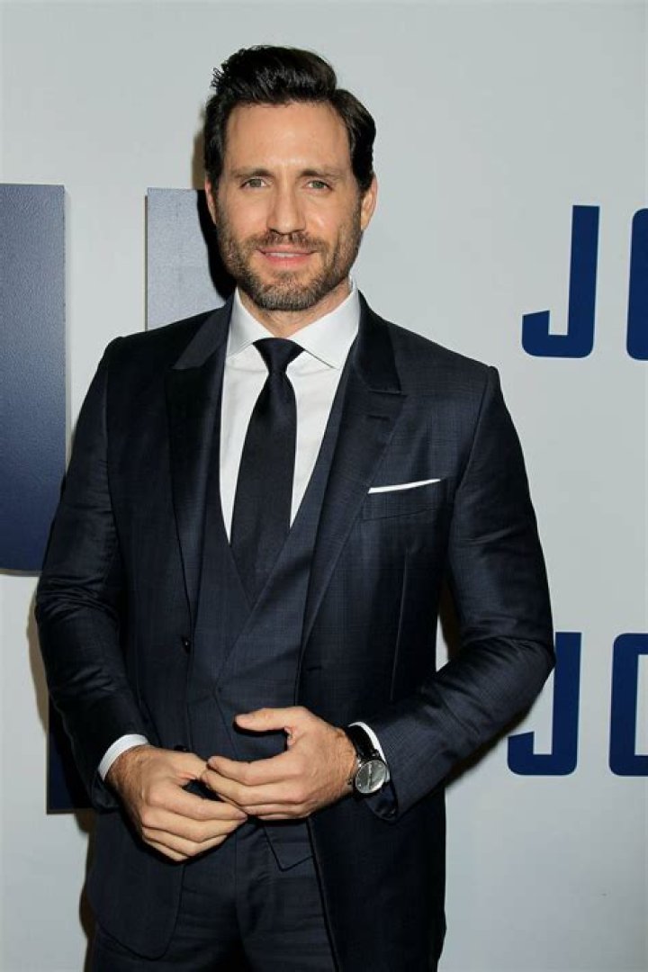 Edgar Ramirez arrives Joy World Premiere Celeb Donut
