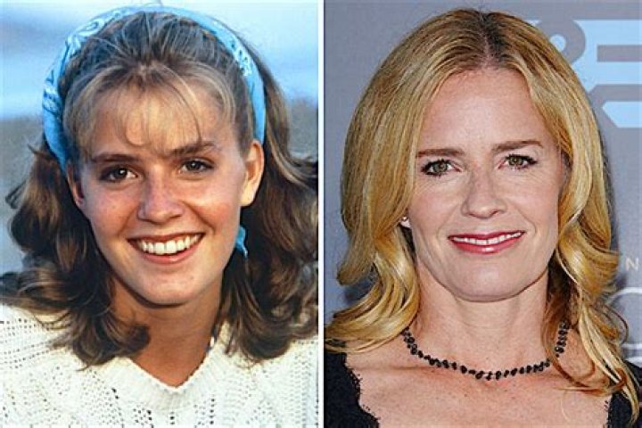 ELISABETH SHUE mitica negli anni 80 qui COME ERA e COME E'