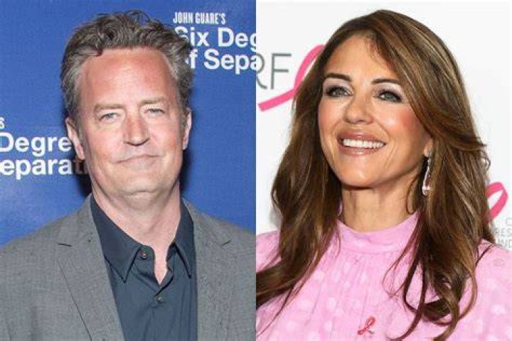 Elizabeth Hurley Says Working With Matthew Perry On 'Serving Sara' Was