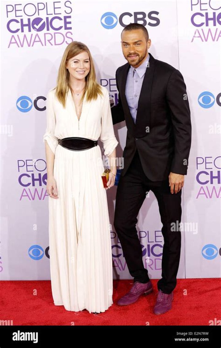 Ellen Pompeo and Jesse Williams