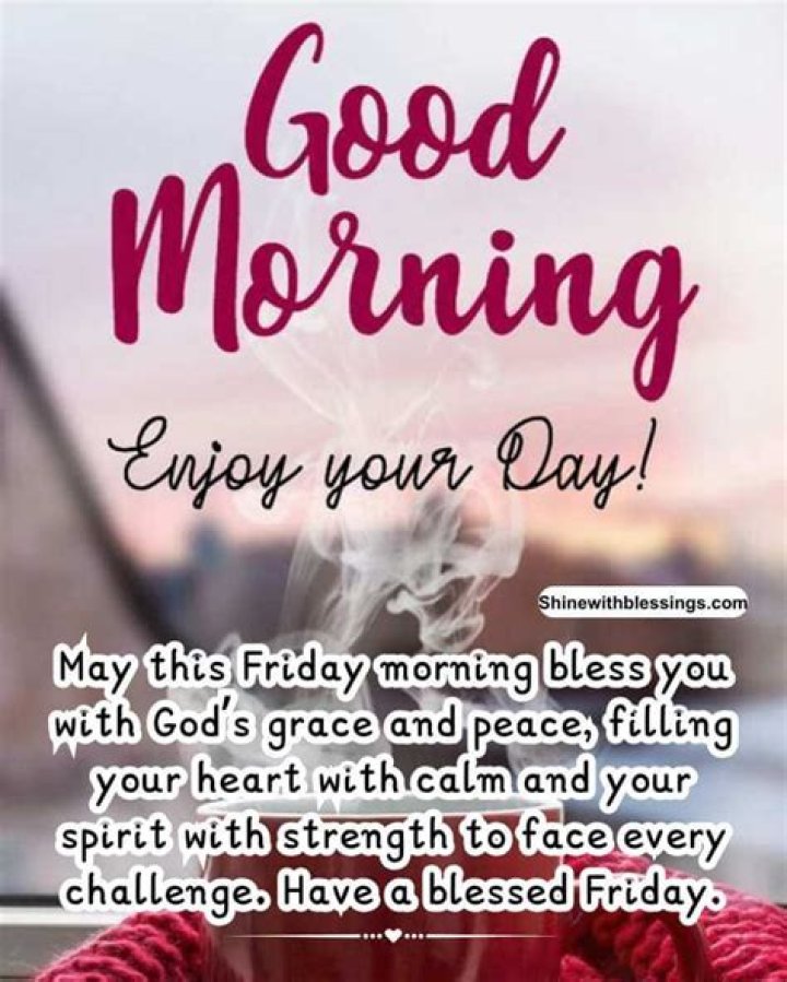Embrace The Day: Good Morning Friday Blessings And Prayers
