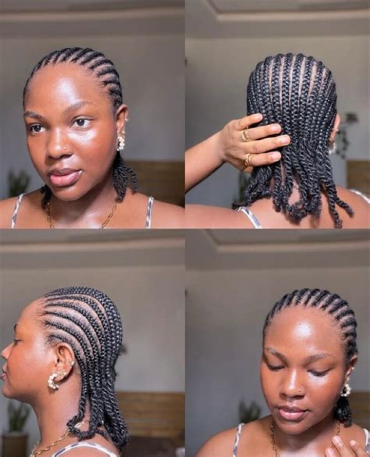 Embracing Style: The Rise Of Short Cornrows