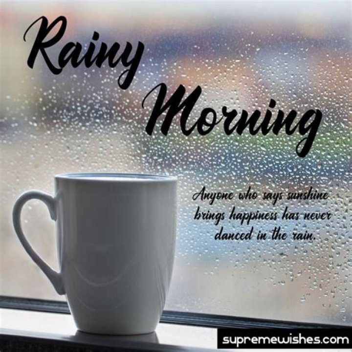 Embracing The Serenity Of A Good Morning Rainy Day
