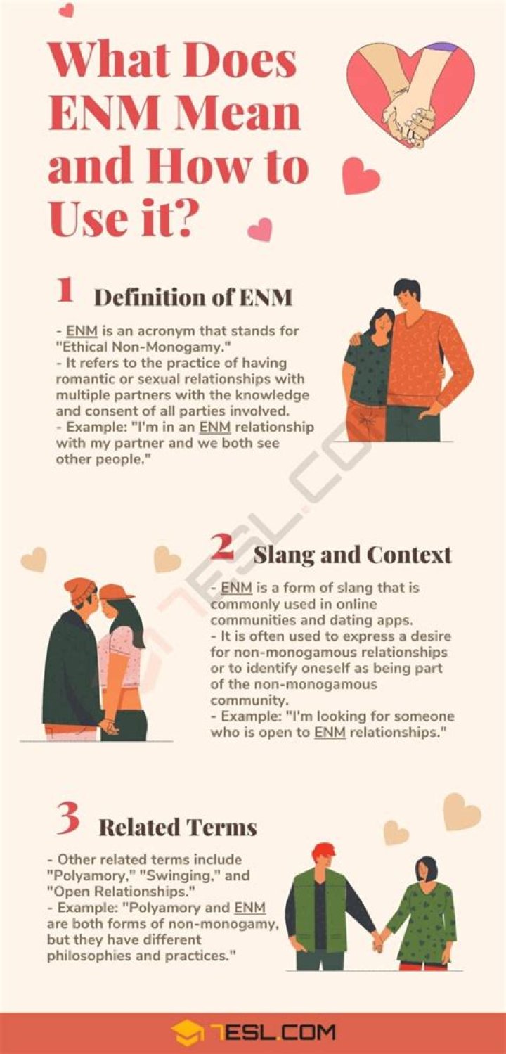 Enm Relationship Advice And Tips For People In The Dating Scene