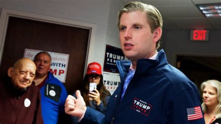 Eric Trump suspends operations of his charitable foundation The