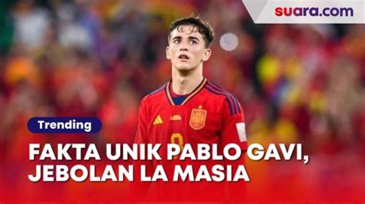 Fakta Unik Gavi Man Of the Match Spanyol vs Kosta Rika, Jebolan La