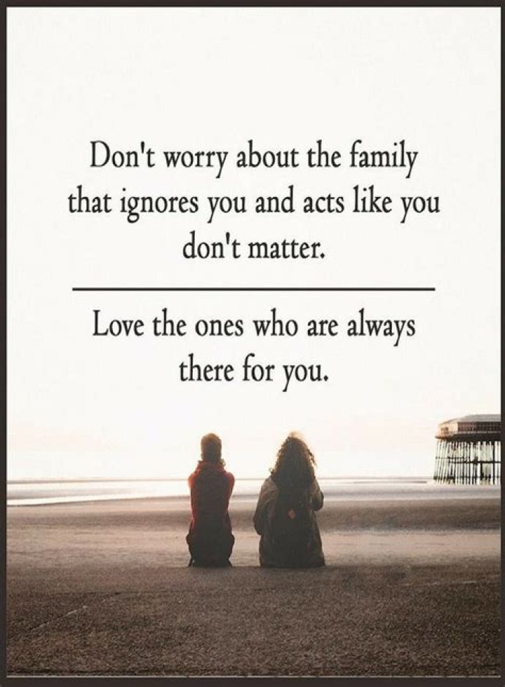 Family That Ignores You Quotes ShortQuotes.cc