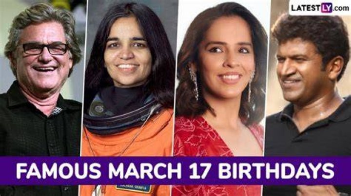 Famous birthdays March 17; Not green beer, but &lsquo;Tequila&rsquo; Twin Cities