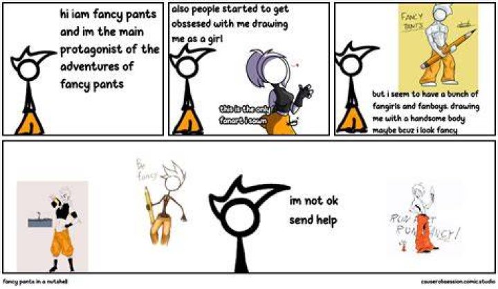 fancy pants in a nutshell Comic Studio