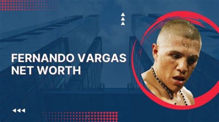 Fernando Vargas Net Worth and Wife 2022 Age, Height, Weight, Kids, Bio