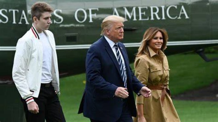 First lady Son Barron had coronavirus, but no symptoms