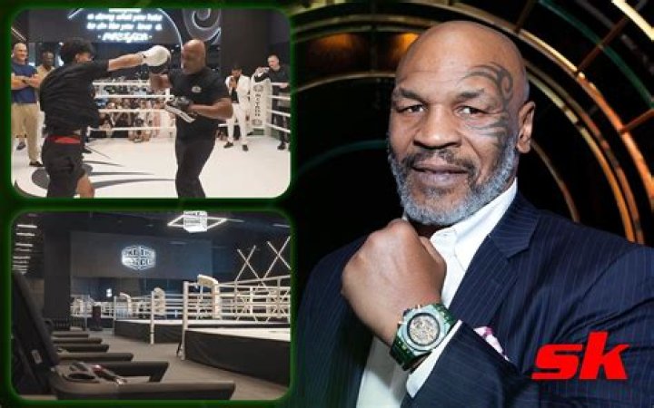 First look Mike Tyson opens lavish new boxing gym in Riyadh right