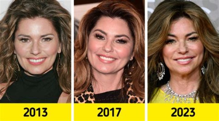 First picture of Shania Twain on her wedding day Daily Mail Online