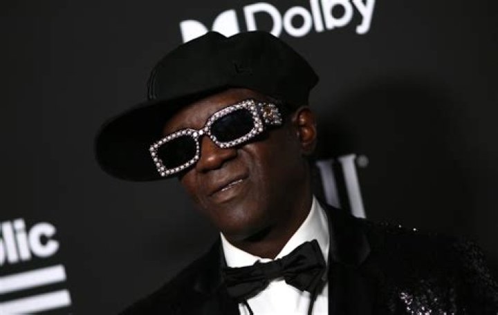Flavor Flav avoids accident after a boulder crashed into his car