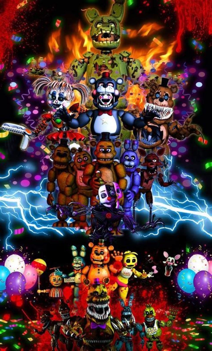FNAF All Characters Wallpapers Wallpaper Cave EroFound