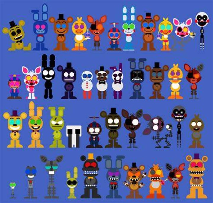 Fnaf World By Alisonwonderland1951 Fnaf Characters Least Popular