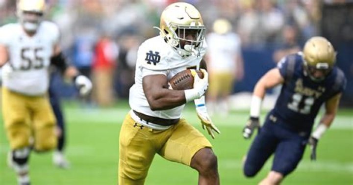 Former Notre Dame RB Facing Charges After Death Of Girlfriend's Child