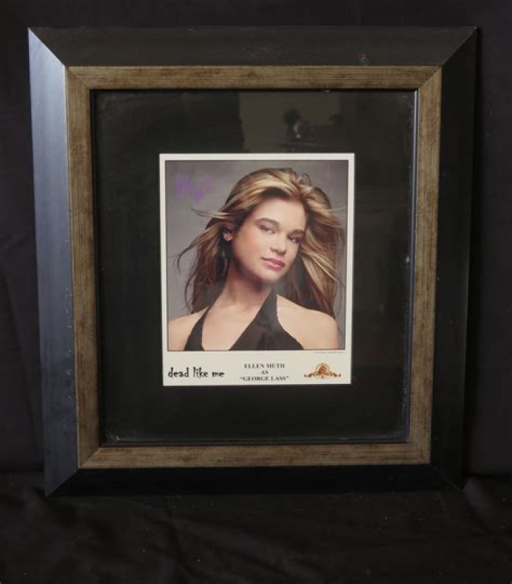 Framed Signed Photograph of Ellen Muth as Lass' in Dead Like Me