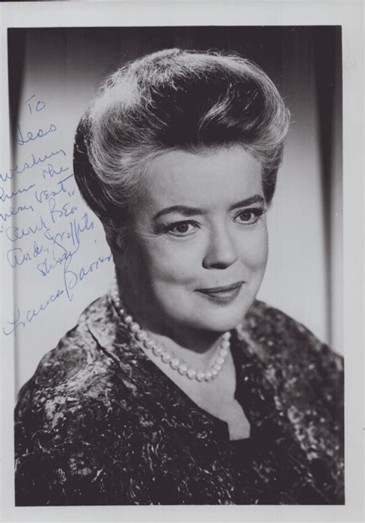 Frances Bavier (Stage Actress) Bio Wiki Photos Videos