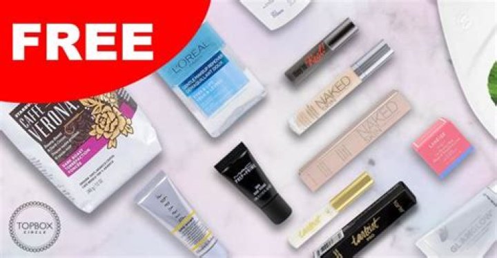 Free Beauty Products from Topbox Circle Saving For More