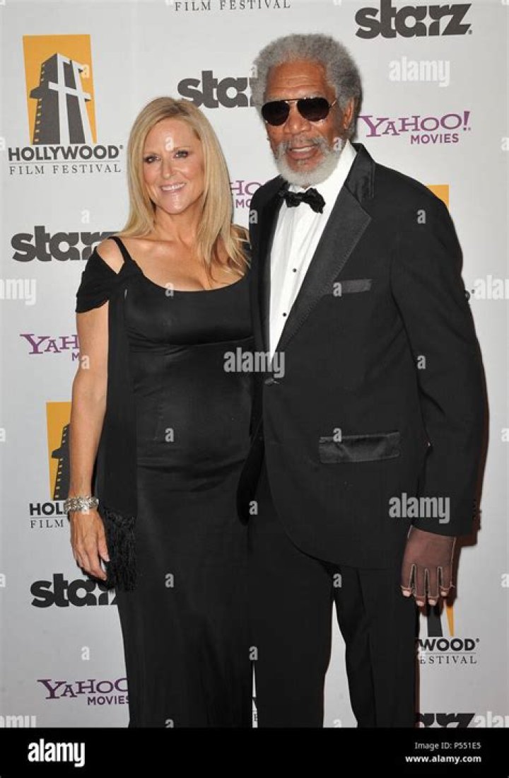Freeman, wife Lori Mccreary 14th Ann. Hollywood Awards Gala