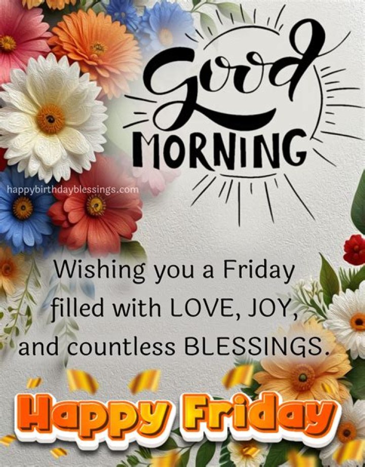 Friday Blessings Blessed, Happy friday morning, Blessed friday